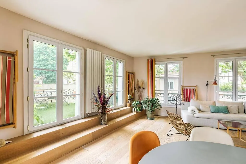 Duplex Lumineux 90 M2 Avec Terrasse Apartment Paris 0*,